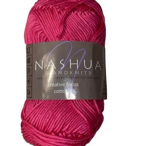 Nashua Handknits Creative Focus Cotton DK Yarn Mercerized Egyptian 770 Pink